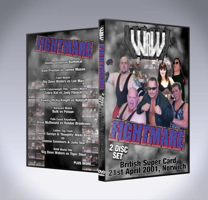WAW Fightmare 1 DVD Case
