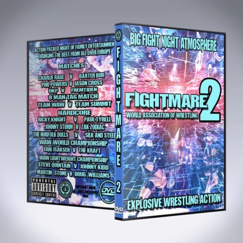 WAW Fightmare 2 DVD Case