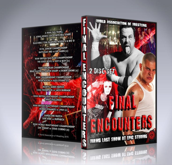 WAW Final Encounters DVD Cover