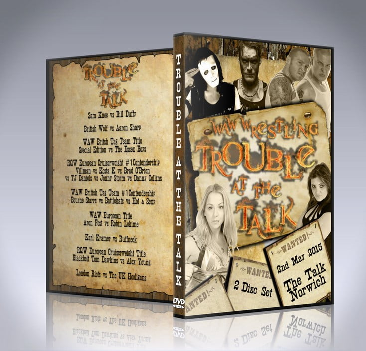 WAW Trouble at the Talk DVD Cover