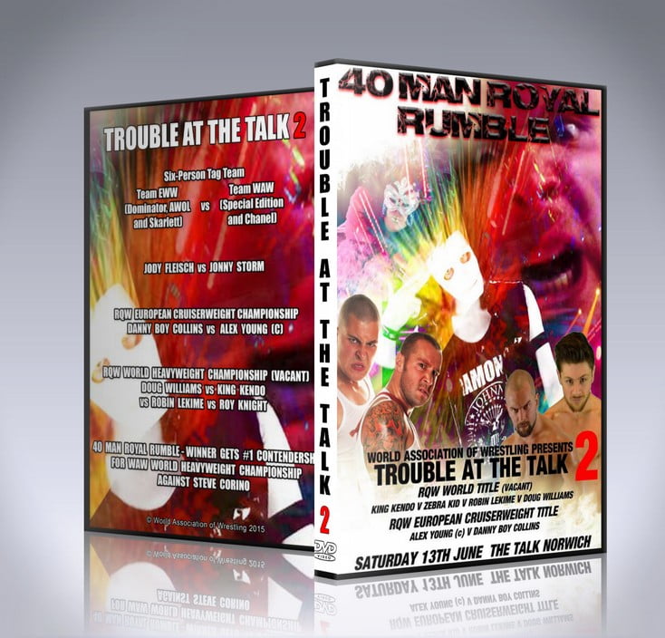 WAW Trouble at the Talk 2 DVD Cover