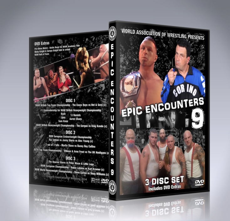 WAW Epic Encounters 9 DVD Cover