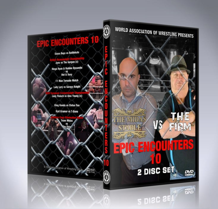 WAW Epic Encounters 10 DVD Cover